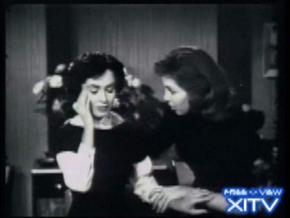 XITV's Noir Cheri! Susan Cabot and Barboura Morris!